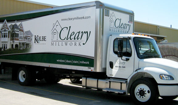 Cleary Millwork Truck Photo
