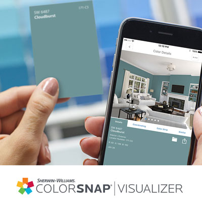 Sherwin Williams Color Snap App Photo