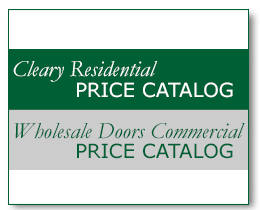 Cleary Millwork Online Price Catalogs