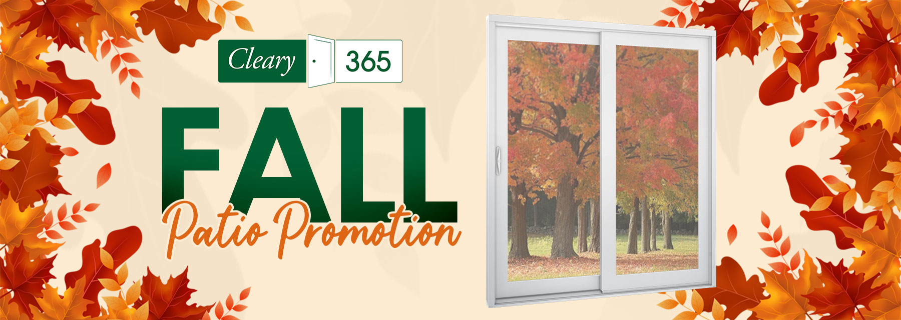 Cleary 2020 Fall Patio Promotion