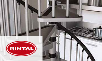 Rintal metal spiral stair kit